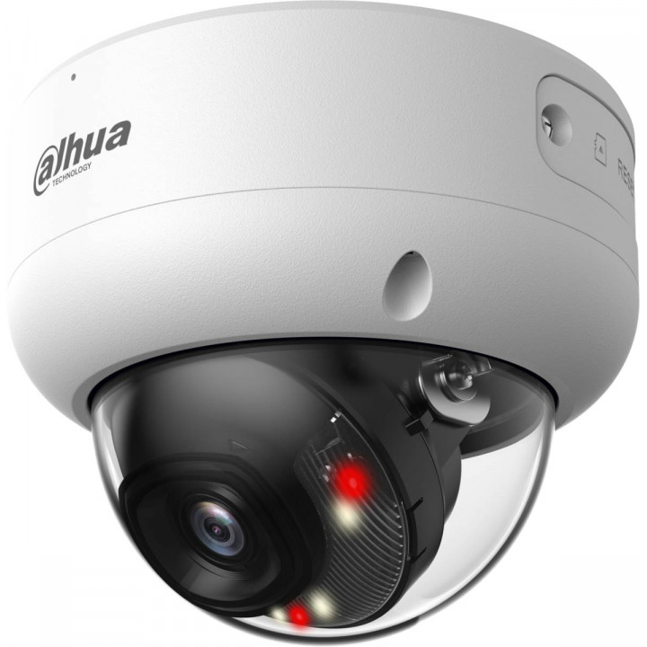 IP-камера Dahua DH-IPC-HDBW3449EP-AS-IL-0280B (4 Мп, 2.8мм, ИК 40м, IP67, микрофон)