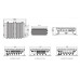 Многослотовый встраиваемый компьютер Axiomtek UST500-517-FL-8RJ8M12-4SATA-TDC (безвентиляторный)