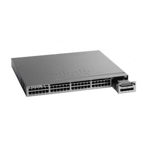 Коммутатор Cisco WS-C3850-48P-L-RF (48 портов, PoE, восстановленный)