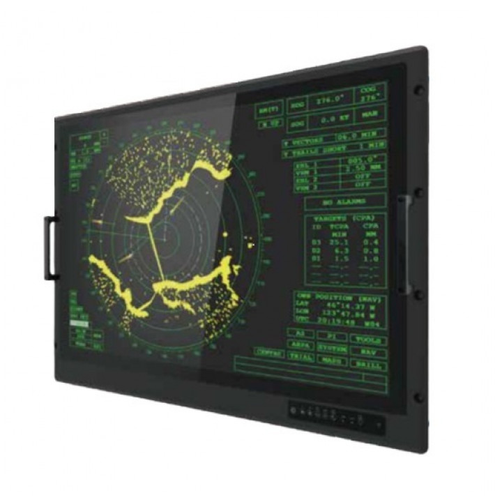 Промышленный монитор Winmate W24L100-MLA2FP (23.8", 1920x1080, P-Cap, MIL-STD-461F/810G, VGA/BNC/DVI-D)