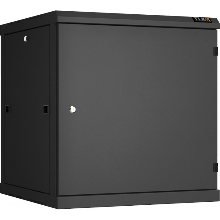 Шкаф TLK TWC-126060-R-M-BK (19", 12U, металлическая дверь, Ш600хВ636хГ600 мм, черный) Шкаф TLK TWC-126060-R-M-BK (19", 12U, металлическая дверь, Ш600хВ636хГ600 мм, черный)