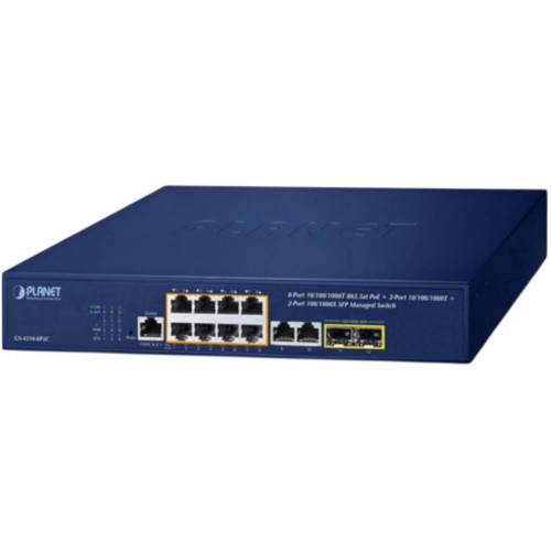 Коммутатор PLANET GS-4210-8P2C
