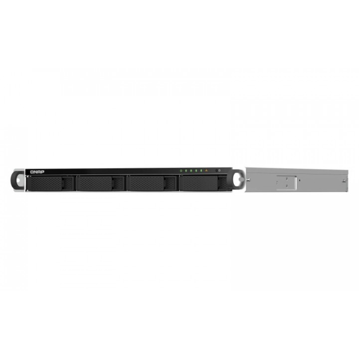 Сетевой накопитель QNAP TS-464U-RP-8G (4 HDD trays, rackmount 1U, Intel Celeron N5105, 8 GB, 2x2,5 GbE) Сетевой накопитель QNAP TS-464U-RP-8G (4 HDD trays, rackmount 1U, Intel Celeron N5105, 8 GB, 2x2,5 GbE)