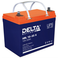 Аккумуляторная батарея AGM 12В 33Ач Delta HRL 12-33 X
