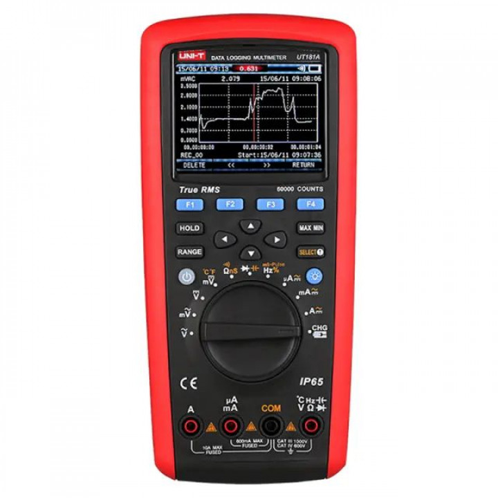 Мультиметр цифровой UNI-T UT181A (60000 отсчетов, True RMS) Мультиметр цифровой UNI-T UT181A (60000 отсчетов, True RMS)