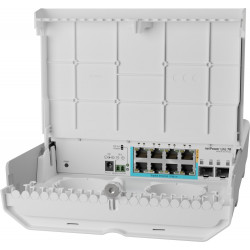 Коммутатор Mikrotik CSS610-1Gi-7R-2S+OUT