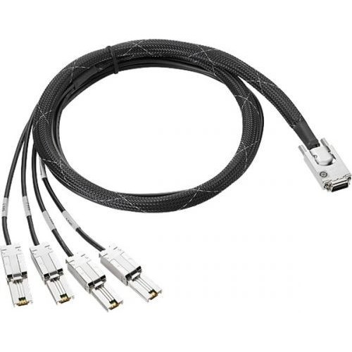 Кабель HPE K2R00A (Mini SAS HD to Dual 2-lane Mini SAS HD External Fanout 2m)
