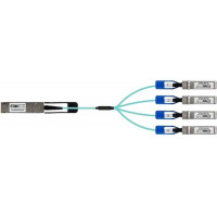 Кабель QSFP28 LR-LINK LRAOC-QSFP28-4SFP28-3M