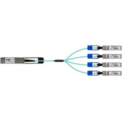 Кабель QSFP28 LR-LINK LRAOC-QSFP28-4SFP28-3M