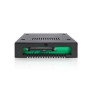 Корзина ICY DOCK MB601VK-B (1x2.5" U.2 SSD, до 32 Гбит/с, для 3.5" отсека)