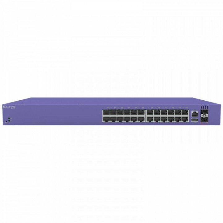 Коммутатор Extreme Networks V400-24p-10GE2 (24 порта PoE, 2 порта 10GbE, QoS)