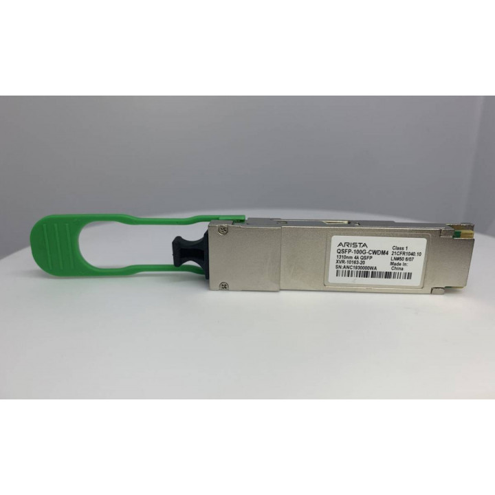 Трансивер Arista QSFP-100G-CWDM4 (100GBASE-CWDM4, до 2 км) Трансивер Arista QSFP-100G-CWDM4 (100GBASE-CWDM4, до 2 км)