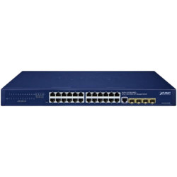 Коммутатор управляемый L2+ PLANET GS-4210-24T4S