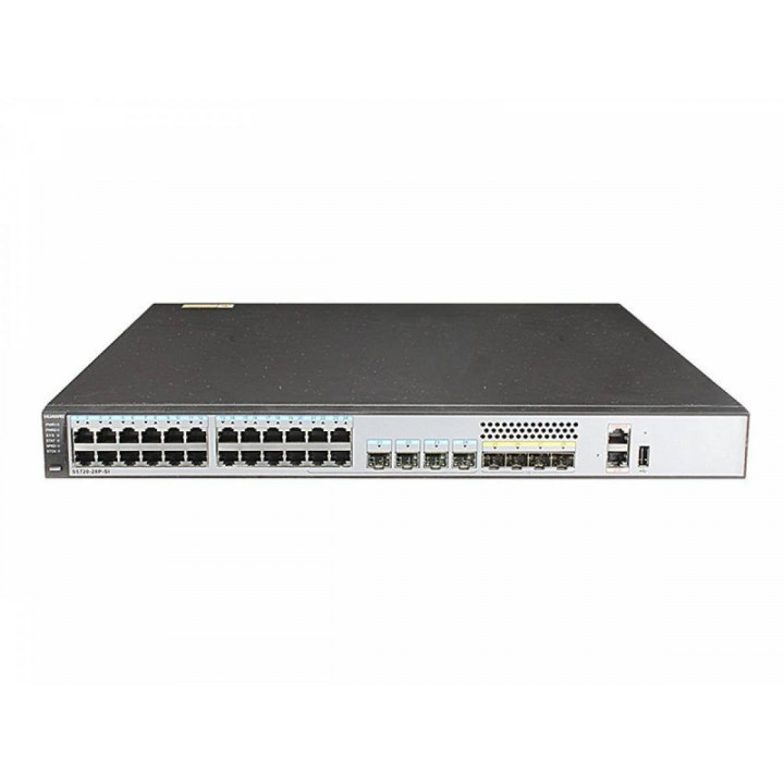 Коммутатор Huawei S5720-28P-LI-AC (24x1GbE, 4xSFP)