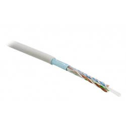 Кабель Hyperline FUTP4-C5E-S24-IN-LSZH-GY-305