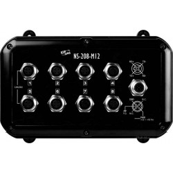 Промышленный коммутатор ICP DAS NS-208-M12-IP67 CR