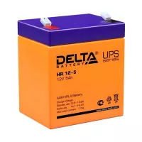 Аккумуляторная батарея AGM 12В Delta HR 12-5