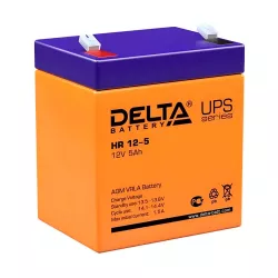 Аккумуляторная батарея AGM 12В Delta HR 12-5 Аккумуляторная батарея AGM 12В Delta HR 12-5