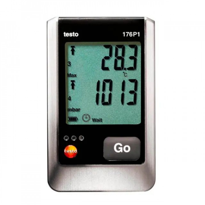 Логгер данных Testo 176 P1 (давление, температура, влажность, 4 канала) Логгер данных Testo 176 P1 (давление, температура, влажность, 4 канала)