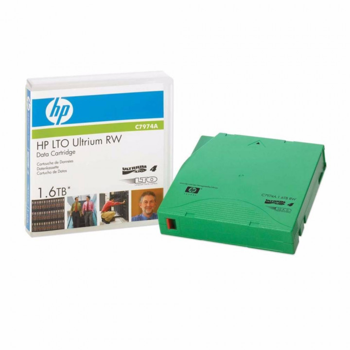 Ленточный накопитель HPE C7974AN (Ultrium LTO4 1.6TB, 20 pack, для библиотек)