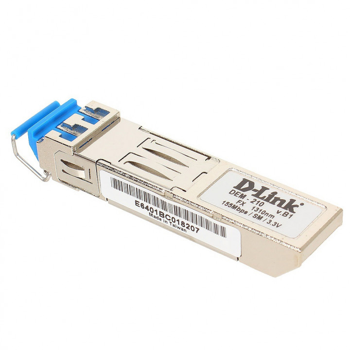 Модуль SFP D-Link DEM-210/10/B1A (100BASE-FX Single-Mode 15KM) Модуль SFP D-Link DEM-210/10/B1A (100BASE-FX Single-Mode 15KM)