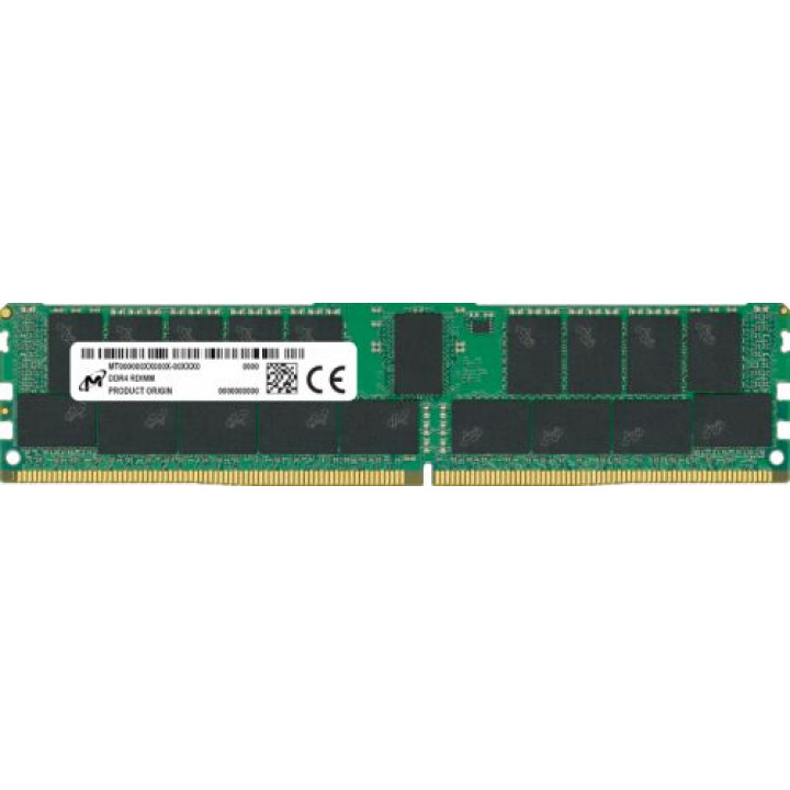 Модуль памяти Micron MTA18ASF4G72PDZ-3G2B2 (PC4-25600 3200MHz CL22 ECC Reg) Модуль памяти Micron MTA18ASF4G72PDZ-3G2B2 (PC4-25600 3200MHz CL22 ECC Reg)