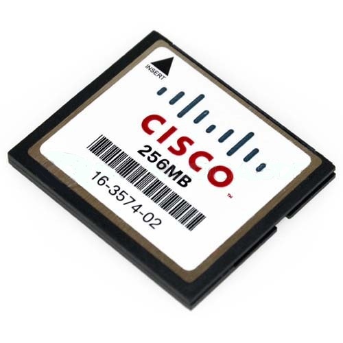 Карта памяти Cisco MEM-CF-256MB= (256MB Compact Flash для Cisco 1900, 2900, 3900 ISR)