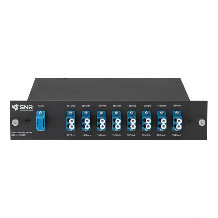 Мультиплексор CWDM SNR-CWDM-MDM-8/M (8 каналов)