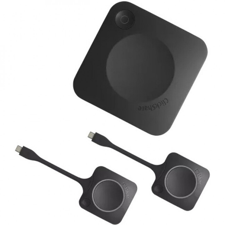 Комплект для ВКС Barco R9861611ZHB2 (1 USB-C кнопка, 2 источника, аннотации, Airplay, Google Cast, Miracast)