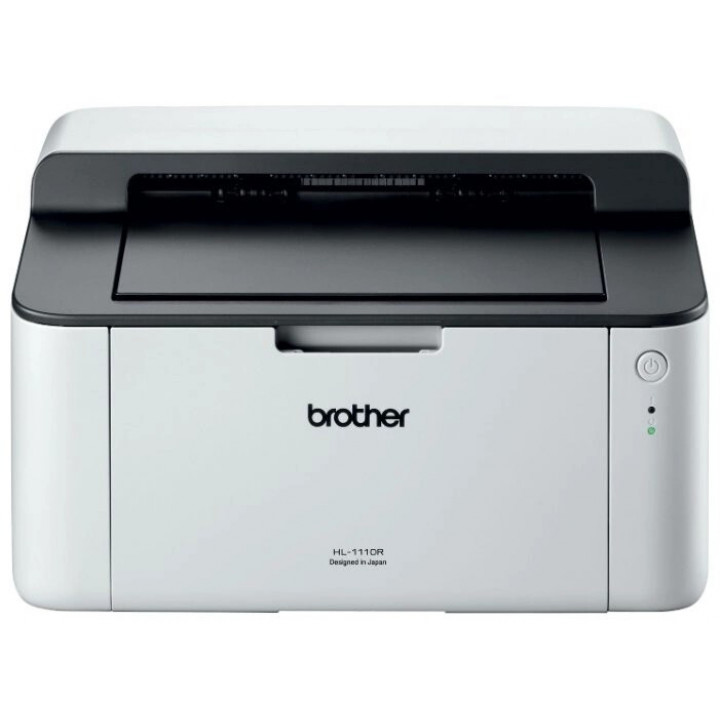 Принтер лазерный Brother HL-1110G HL1110G1 (ч/б, A4, 20 стр/мин, USB, стартовый картридж 700 стр.)