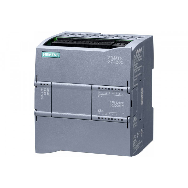 Центральный процессор Siemens 6ES7212-1HE40-0XB0 (CPU 1212C DC/DC/RLY, 8DI/6DO/2AI) Центральный процессор Siemens 6ES7212-1HE40-0XB0 (CPU 1212C DC/DC/RLY, 8DI/6DO/2AI)