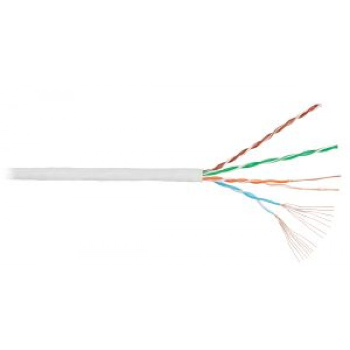 Кабель витая пара NIKOLAN NMC 1100C-GY (U/UTP, Cat.5e, 4 пары, многожильный, 24AWG, нг(А)-HF, серый 305м) Кабель витая пара NIKOLAN NMC 1100C-GY (U/UTP, Cat.5e, 4 пары, многожильный, 24AWG, нг(А)-HF, серый 305м)