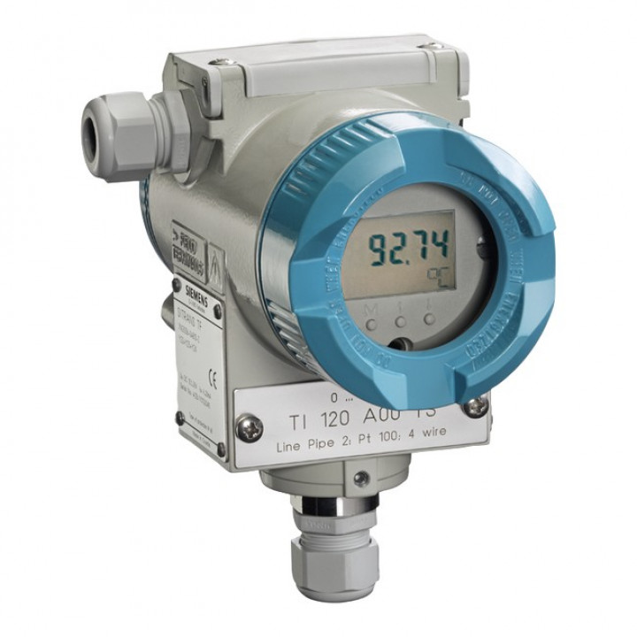 Температурный преобразователь Siemens 7NG3130-0AB11 (Sitrans TF, 4-20 мА, без взрывозащиты, с дисплеем и уголком)