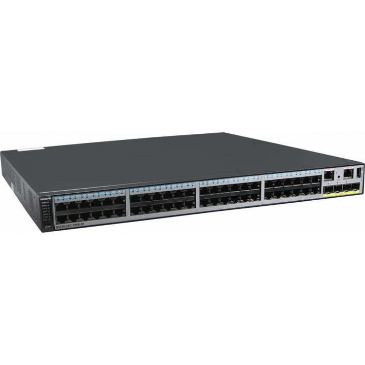 Коммутатор Huawei S5730-68C-PWR-SI (48xGE, 4x10G SFP+, PoE+)