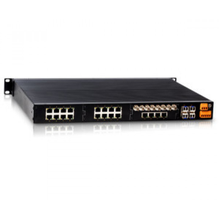 Промышленный коммутатор Kyland SICOM3024P-4G12SFP12T-L2-L2 (4 Combo-порта, 12 SFP, 12 RJ45, 2 входа 24/48В)