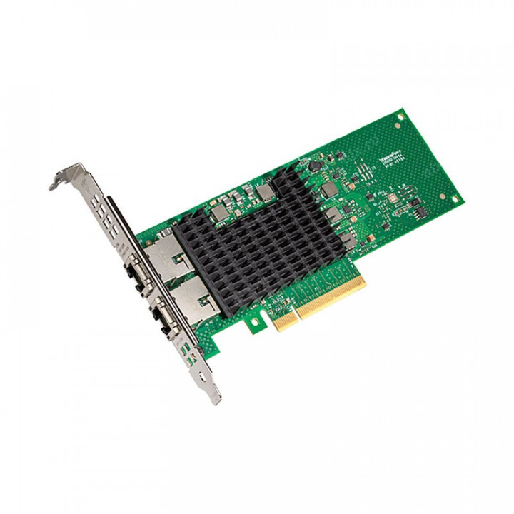 Сетевая карта Dell 540-BCSC (Intel X710-T2L Dual Port 10GbE BASE-T, PCIe Full Height)