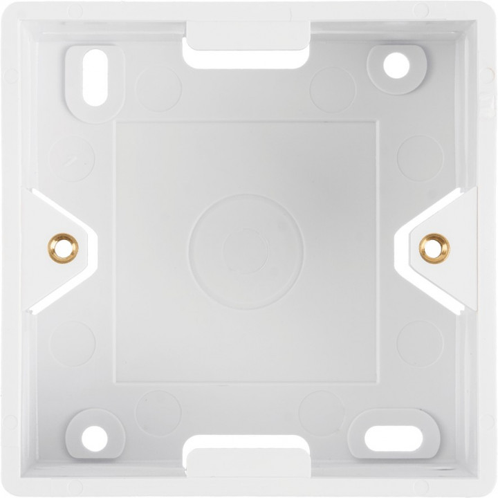 Коробка настенная NIKOMAX NMC-BB80X80-WT (под лицевые панели 80х80 мм)