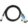 Кабель QSFP28 LR-LINK LRDAC-QSFP28-4SFP28-5M