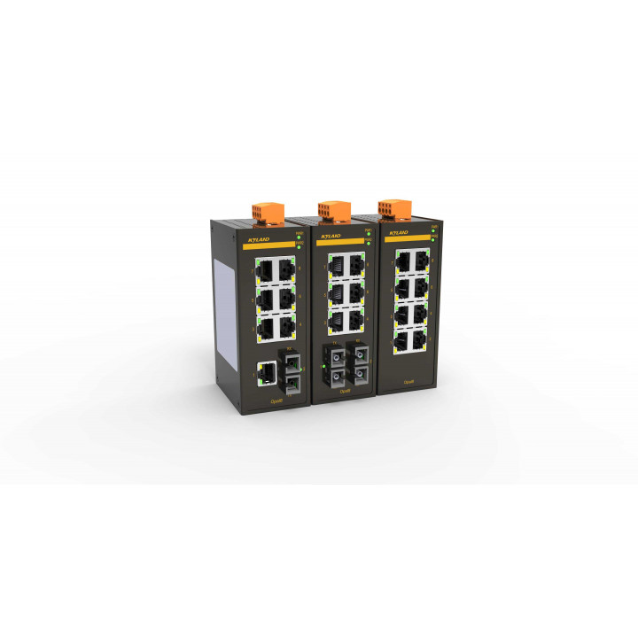 Промышленный коммутатор Kyland Opal8-E-1S7T-ST60-LV-LV (1x100Base-FX ST 60км, 7x10/100Base-TX)