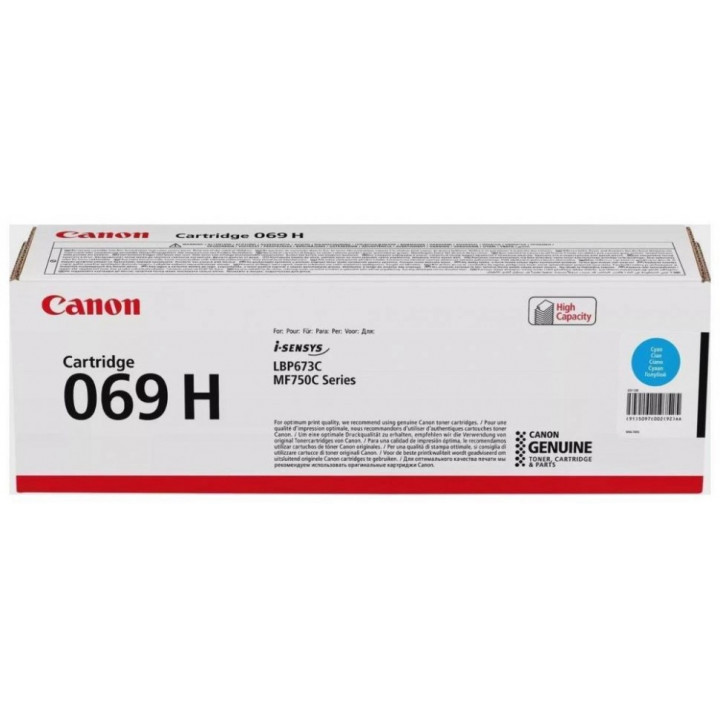 Тонер Canon 5097C002 (CRG 069 H C) Тонер Canon 5097C002 (CRG 069 H C)