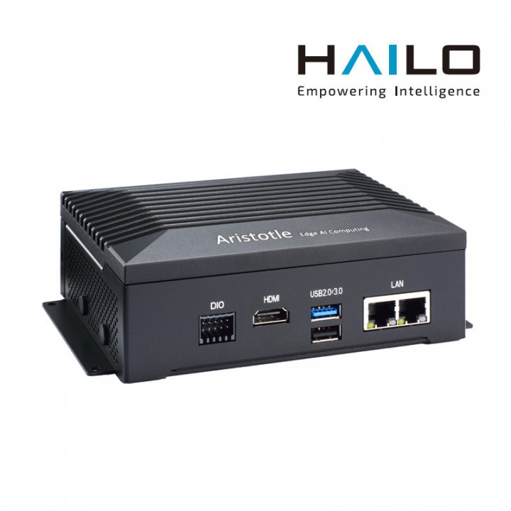 Ультракомпактный компьютер Axiomtek RSC101-J6412 (Intel Celeron J6412, Hailo-8, Fanless)