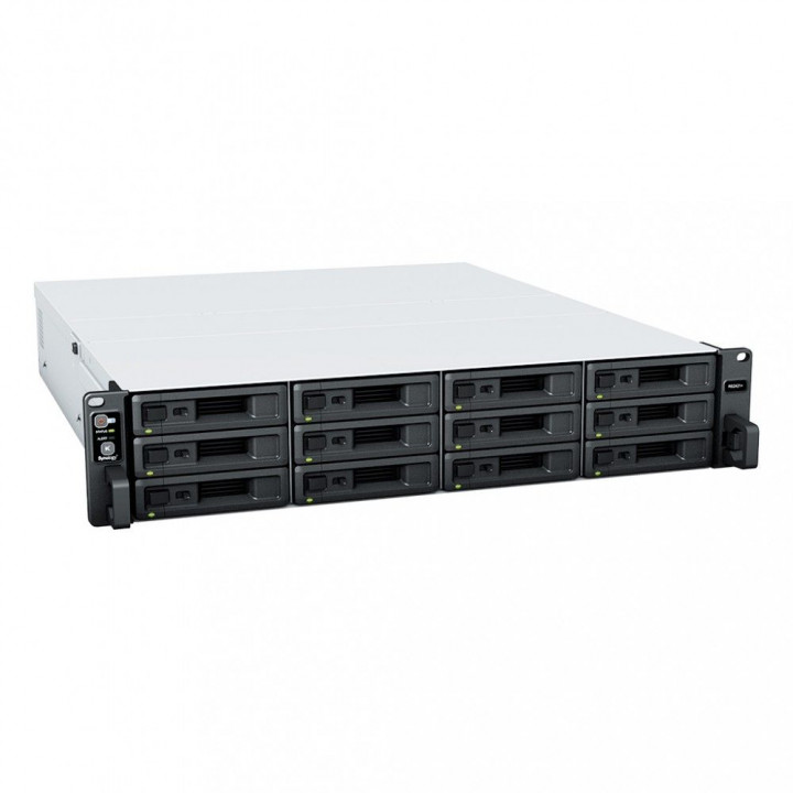 Система хранения данных Synology RS2421RP+ (Rack 2U, 12 HDD, 2xPS, 4xGigEth)