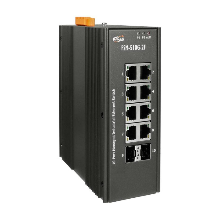 Промышленный коммутатор ICP DAS FSM-510G-2F (8-port 10/100/1000Base-T + 2 (100/1G) SFP L2 Plus Managed Switch) Промышленный коммутатор ICP DAS FSM-510G-2F (8-port 10/100/1000Base-T + 2 (100/1G) SFP L2 Plus Managed Switch)