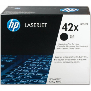 Тонер-картридж HP 42X, черный, 20000 стр, (Q5942X)