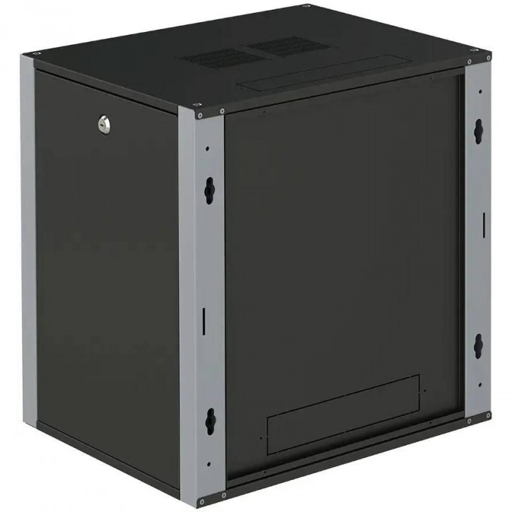 Шкаф коммутационный SYSMATRIX WP 6409.920 (настенный 9U 600x450мм, перф. дверь, 60кг, черный) Шкаф коммутационный SYSMATRIX WP 6409.920 (настенный 9U 600x450мм, перф. дверь, 60кг, черный)