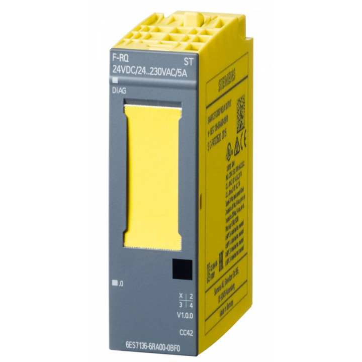 Электронный модуль Siemens Simatic 6ES7136-6RA00-0BF0 (1 F-RQ ST, 24 В/230В/5 А, 20 мм) Электронный модуль Siemens Simatic 6ES7136-6RA00-0BF0 (1 F-RQ ST, 24 В/230В/5 А, 20 мм)