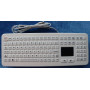Промышленная клавиатура Key Technology K-TEK-M399TP-KP-FN-W-US/RU-USB (встраиваемая, силиконовая, IP68, тачпад, USB)