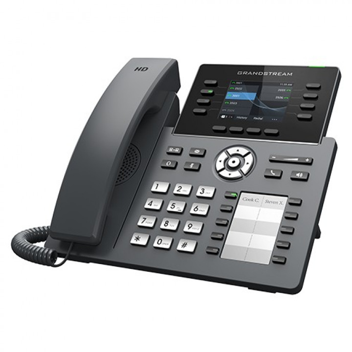 VoIP-телефон Grandstream GRP2634 (4 SIP, 8 линий, цветной LCD, PoE, Wi-Fi, Bluetooth)