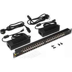Патч-панель 24 порта PoE LANMASTER LAN-PP24-POE/A2 Патч-панель 24 порта PoE LANMASTER LAN-PP24-POE/A2