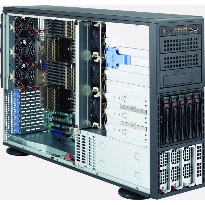 Серверная платформа Supermicro AS-4042G-TRF (4x AMD Opteron, 5x 3.5" SAS/SATA, до 1TB DDR3)
